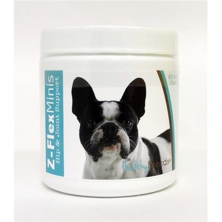 HEALTHY BREEDS Healthy Breeds 840235107194 French Bulldog Z-Flex Minis Hip & Joint Support Soft Chews - 60 count 840235107194